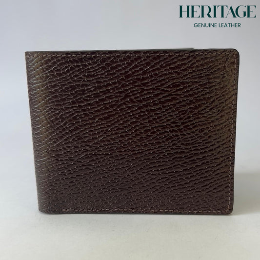 Billetera Bifold Cuero London Café Heritage