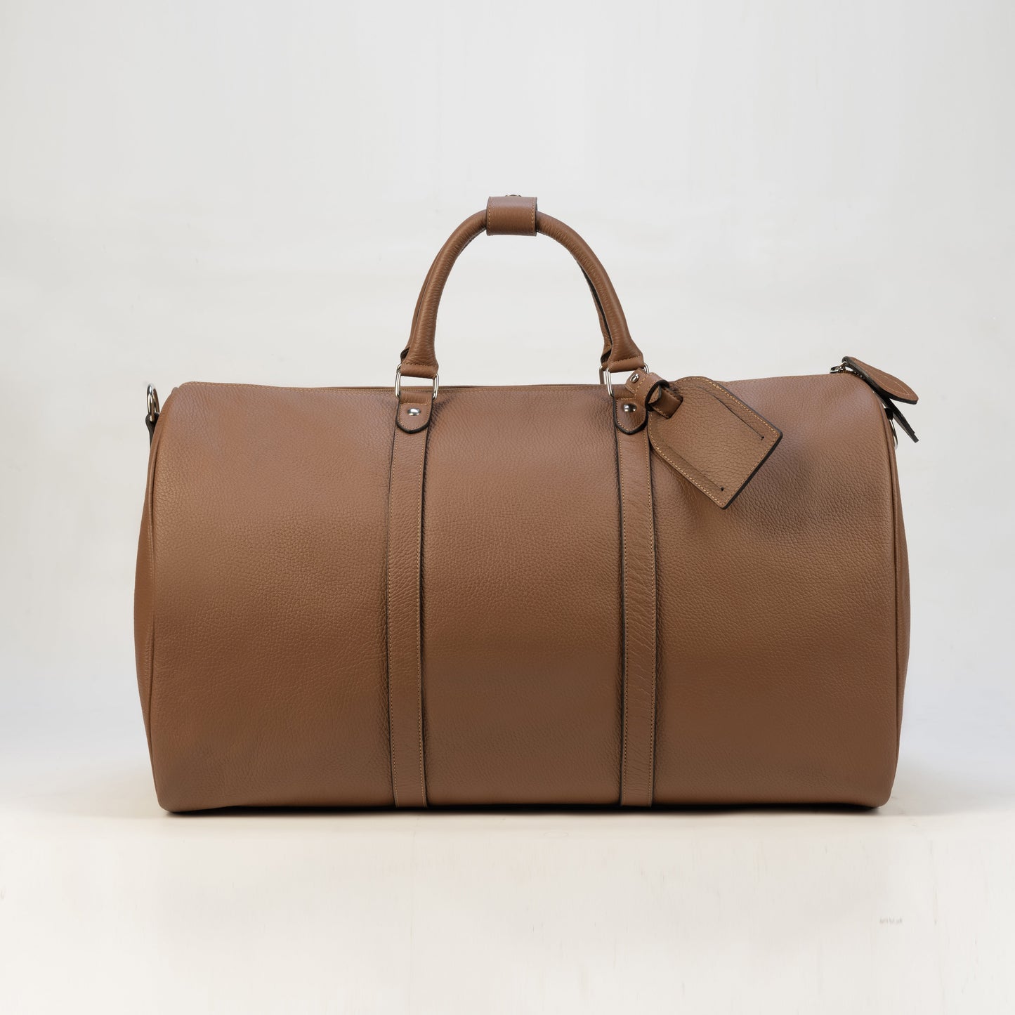 Weekender Bag en Cuero Granulado Whiskey Heritage